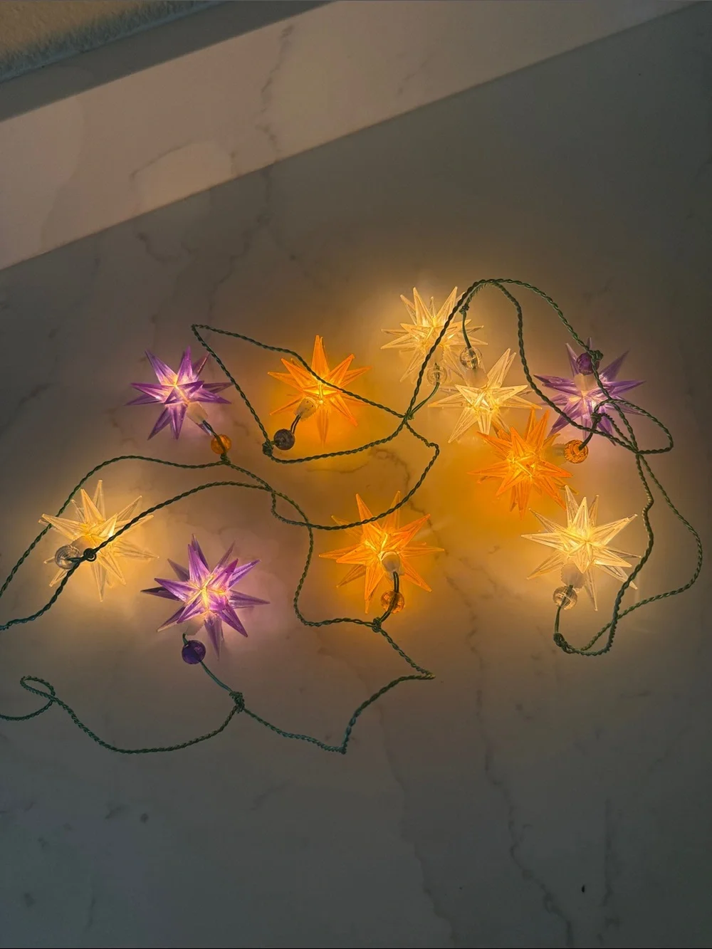 Vintage Italian Atomic  String Lights